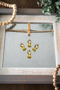 Soccer Trophy Charm with Gold Colour Plated Finish