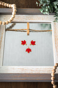 Maple Leaf Charm with Gold Colour Plated Finish