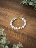 Evil Eye Stone Pet Necklace (Set with 3 Charms Included)