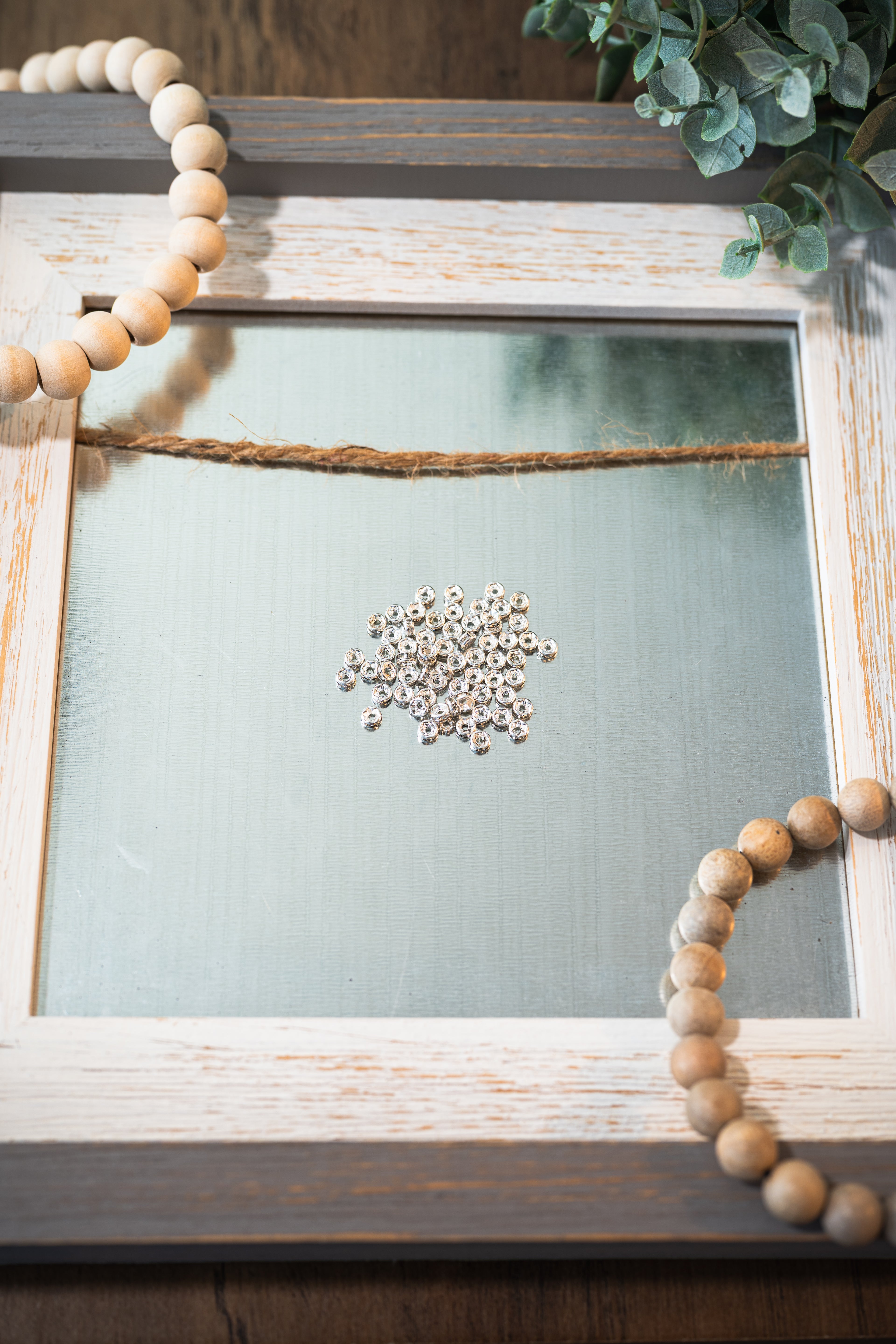 Turquoise & White Howlite Stone Pet Necklace with Interchangeable Charms (Select Charms Separately)