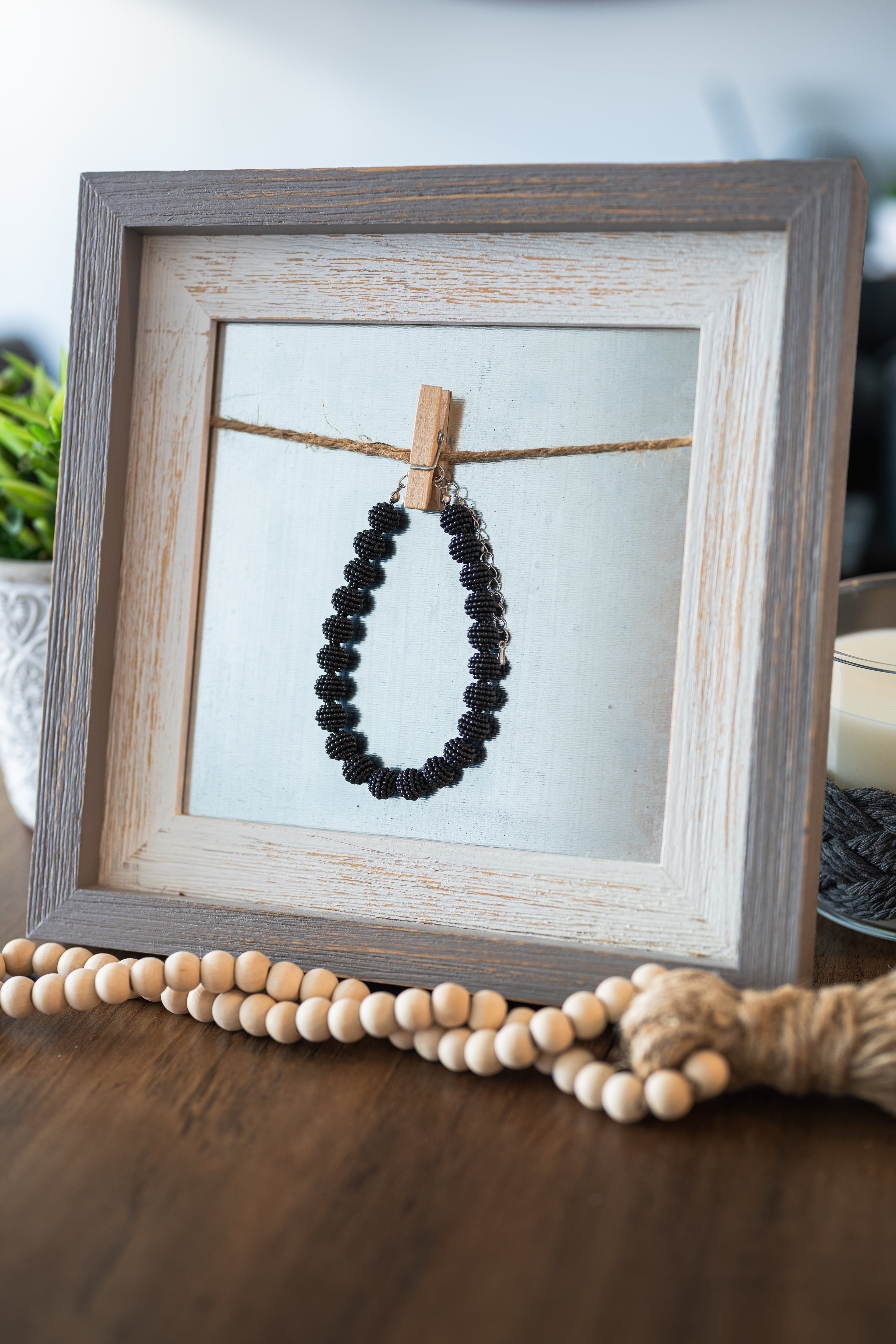 Custom Faux PEARL Pet Necklace with Interchangeable Charms - Large 15 - 17" (Select Charms Separately)