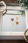 Heart Bow Charm with Gold Colour Plated Finish