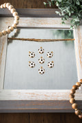 Soccer Ball Charm with Gold Colour Plated Finish